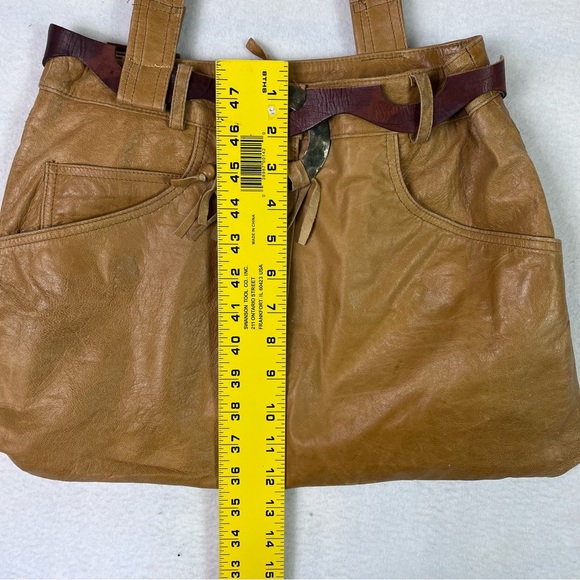 WILSONS MAXIMA TOP PANTS DESIGN CROSSBODY PURSE - Picture 9 of 16